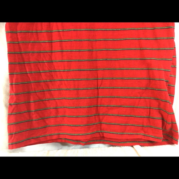 Mens Sz S/M SATURDAYS GENERATION Red Polo Shirt - Picture 3 of 8